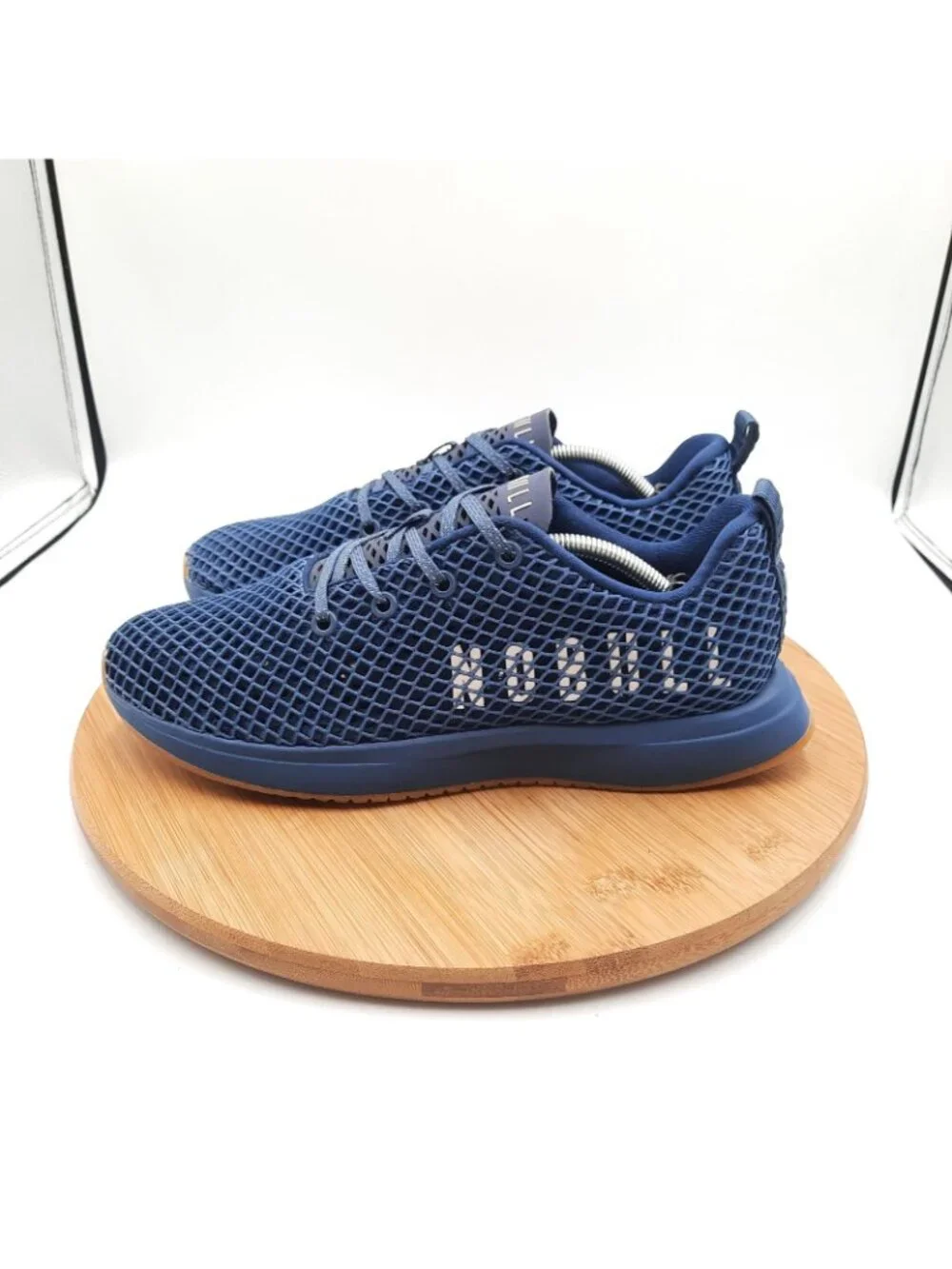Nobull All Day Mesh Runner Womens 9 Shoes Navy Gum Running Training Gym Sneakers